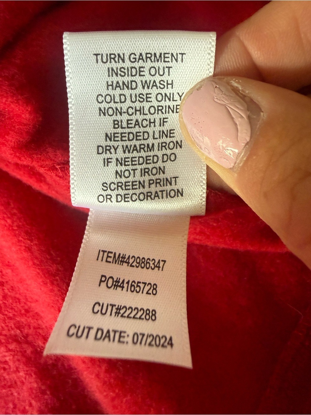NWT Torrid Jolly Mama Classic Fit Cozy Fleece Sweatshirt Jester Red Size 2X 18-2 - Picture 15 of 16